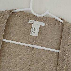Heathered Cream Light Cardigan